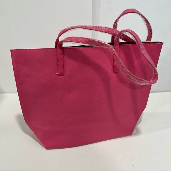 Pink Open Top Tote Bag / Sac - Mother’s Day Gift - New ! Never Been Used - Picture 4 of 6